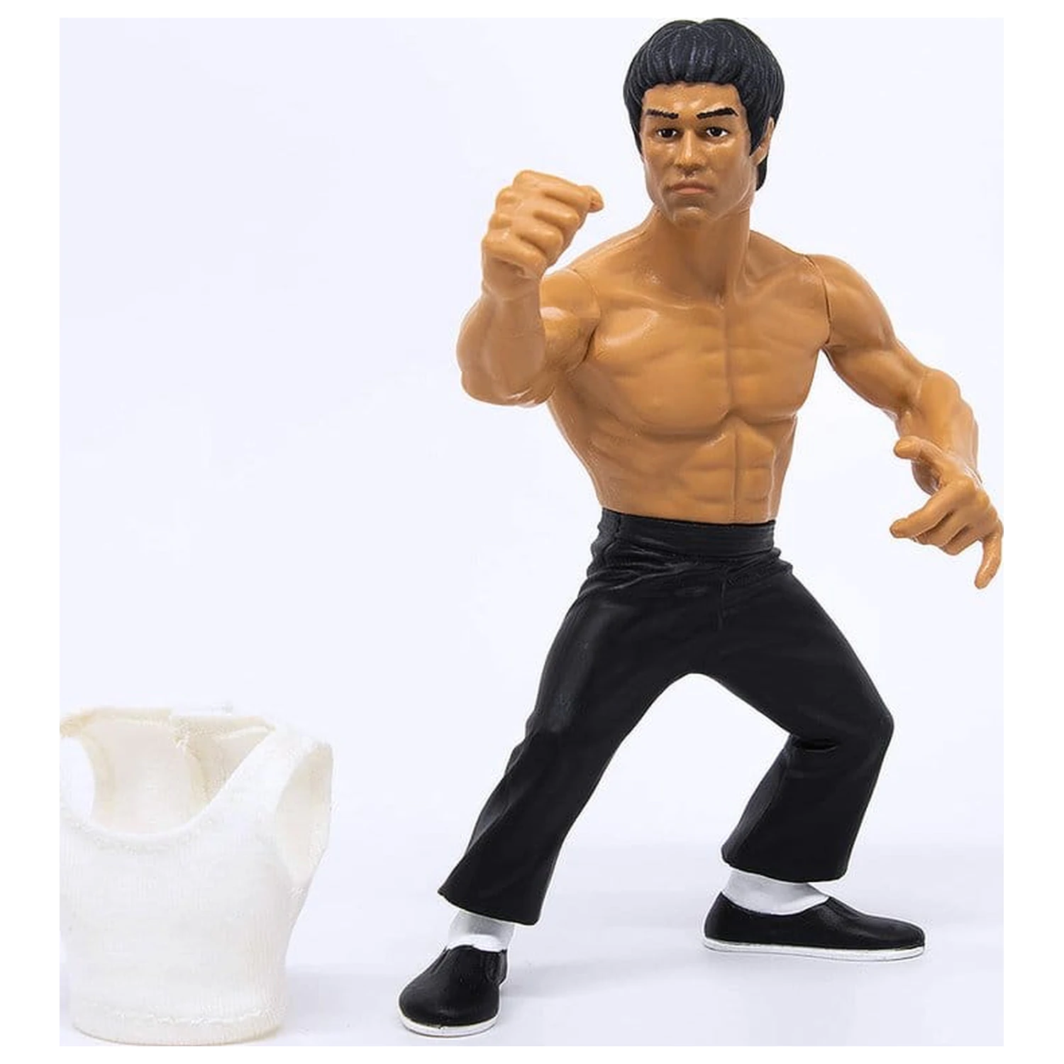 Bruce Lee Zombie Sailor's Toys (Dragon) White Tank Top akciófigura 11 cm termékfotó