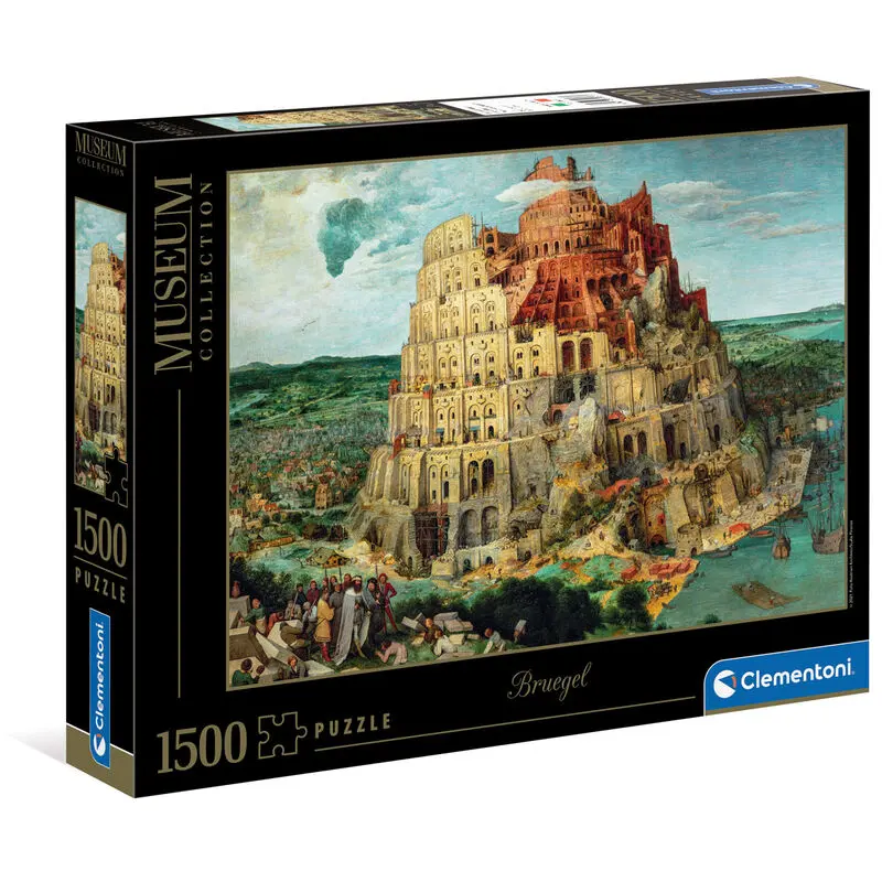Brueguel The Tower of Babel puzzle 1500db-os termékfotó