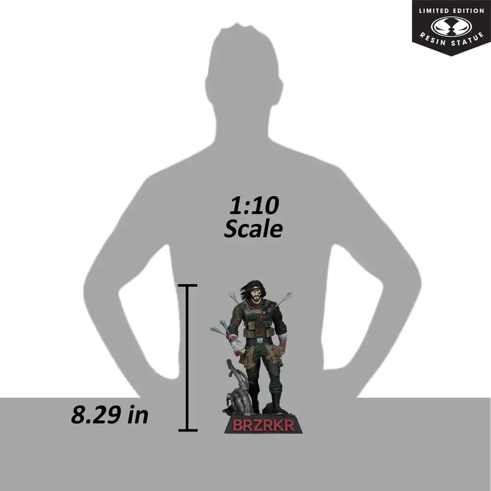 BRZRKR 1/10 B szobor figura Limitált kiadás 21 cm termékfotó