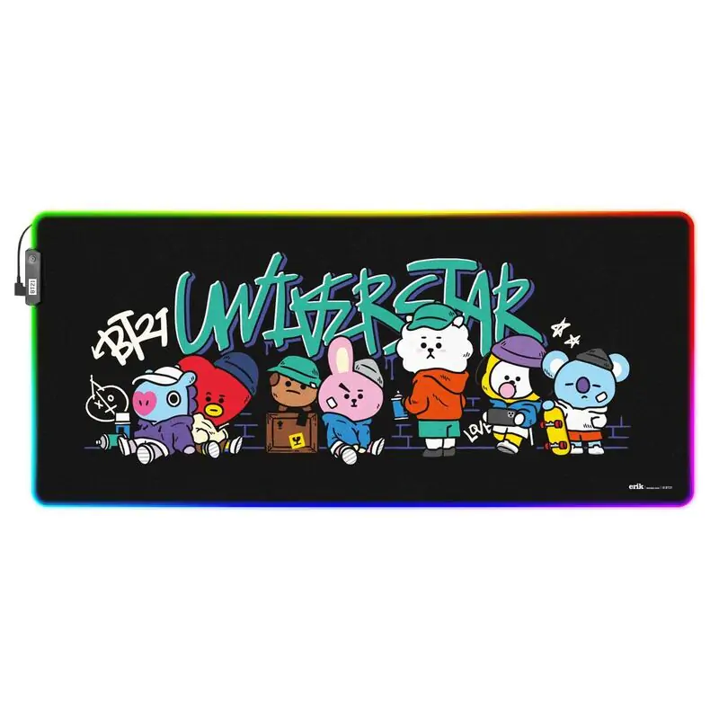 BT21 Led kiegészítő - gamer egérpad termékfotó