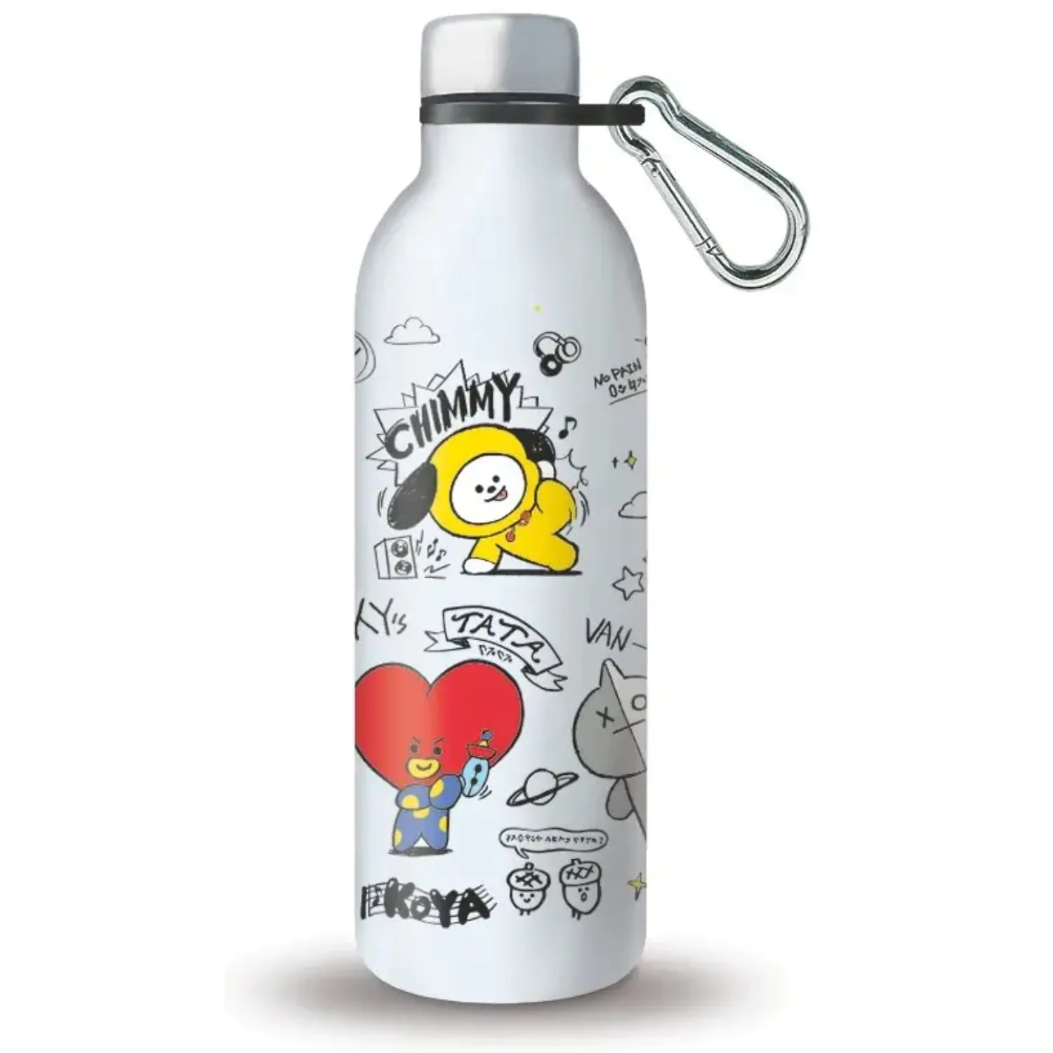 BT21 rozsdamentes acél palack kulacs 500ml termékfotó