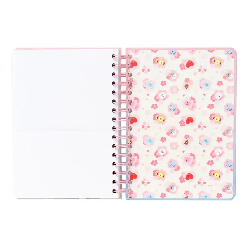 BT21 Sakura A5 Notizbuch termékfotó