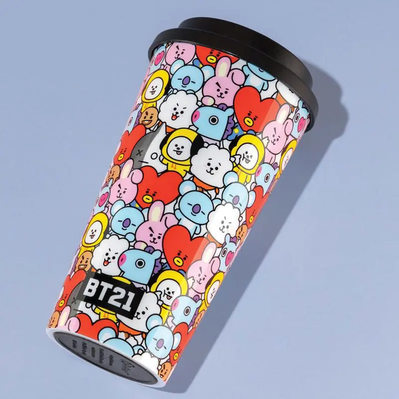 BT21 utazó bögre termékfotó