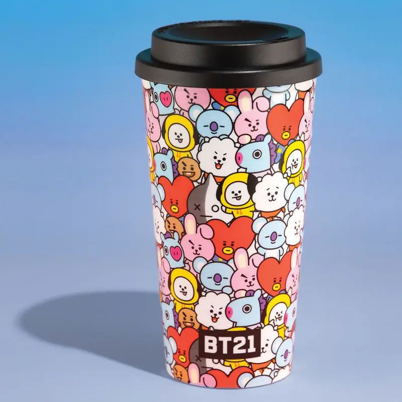 BT21 utazó bögre termékfotó