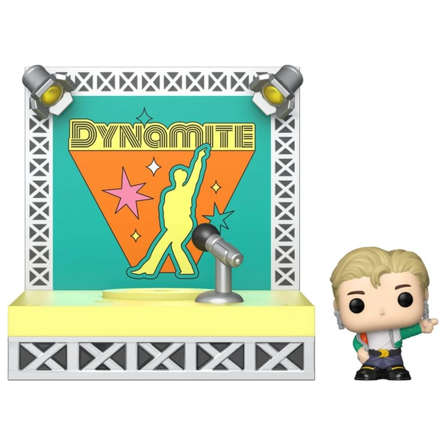 BTS Bitty Funko POP! Stages Vinyl figura Jimin (Dynamite) 2,5 cm termékfotó