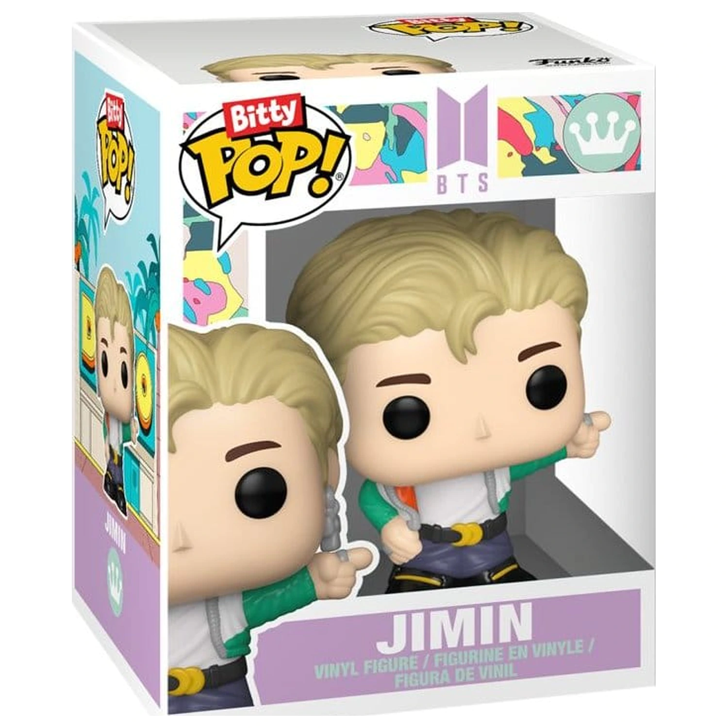 BTS Bitty Funko POP! Stages Vinyl figura Jimin (Dynamite) 2,5 cm termékfotó