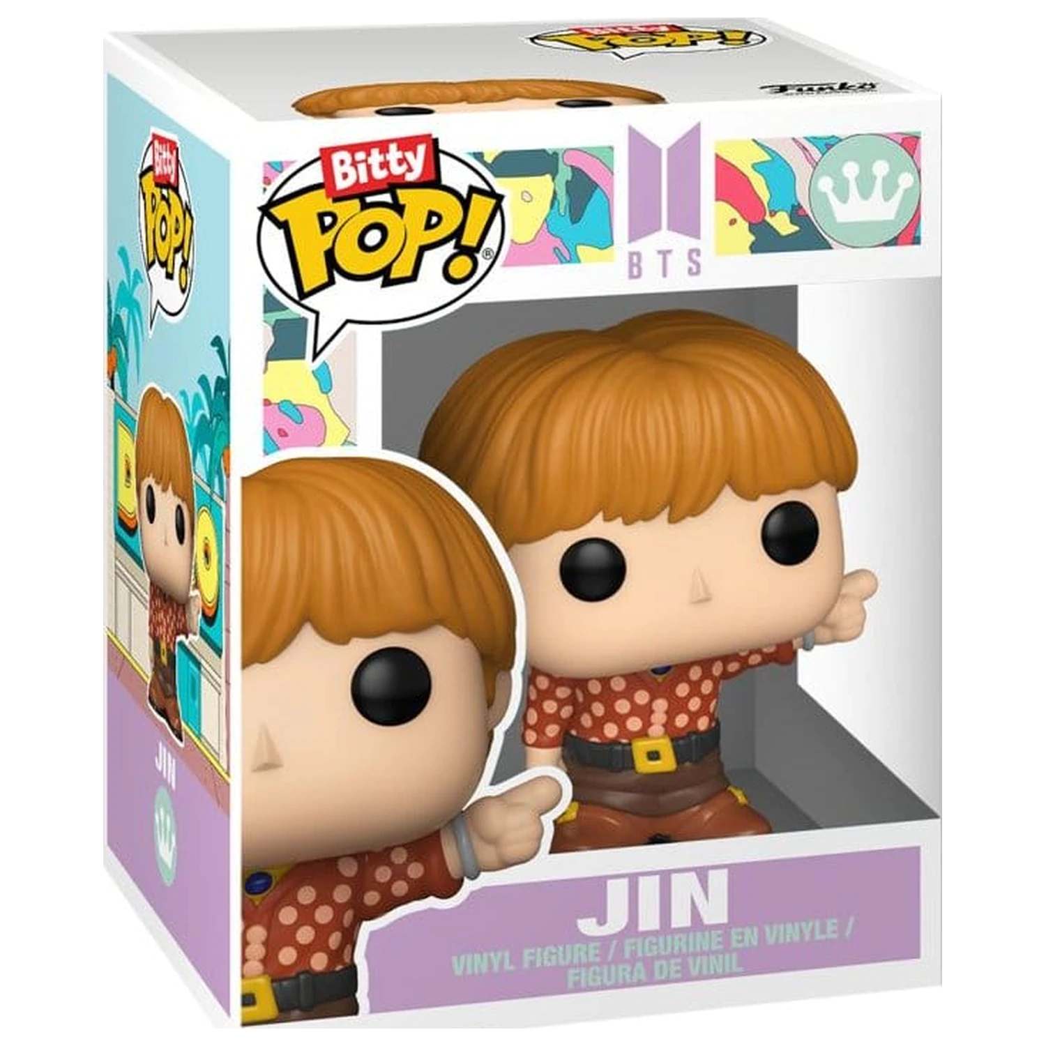 BTS Bitty Funko POP! Stages Vinyl figura Jin (Dynamite) 2,5 cm termékfotó
