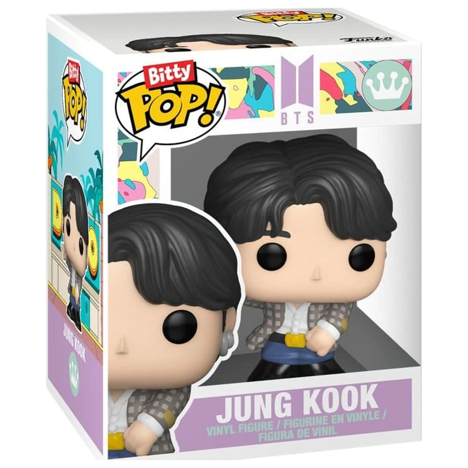 BTS Bitty Funko POP! Stages Vinyl figura Jung Kook (Dynamite) 2,5 cm termékfotó