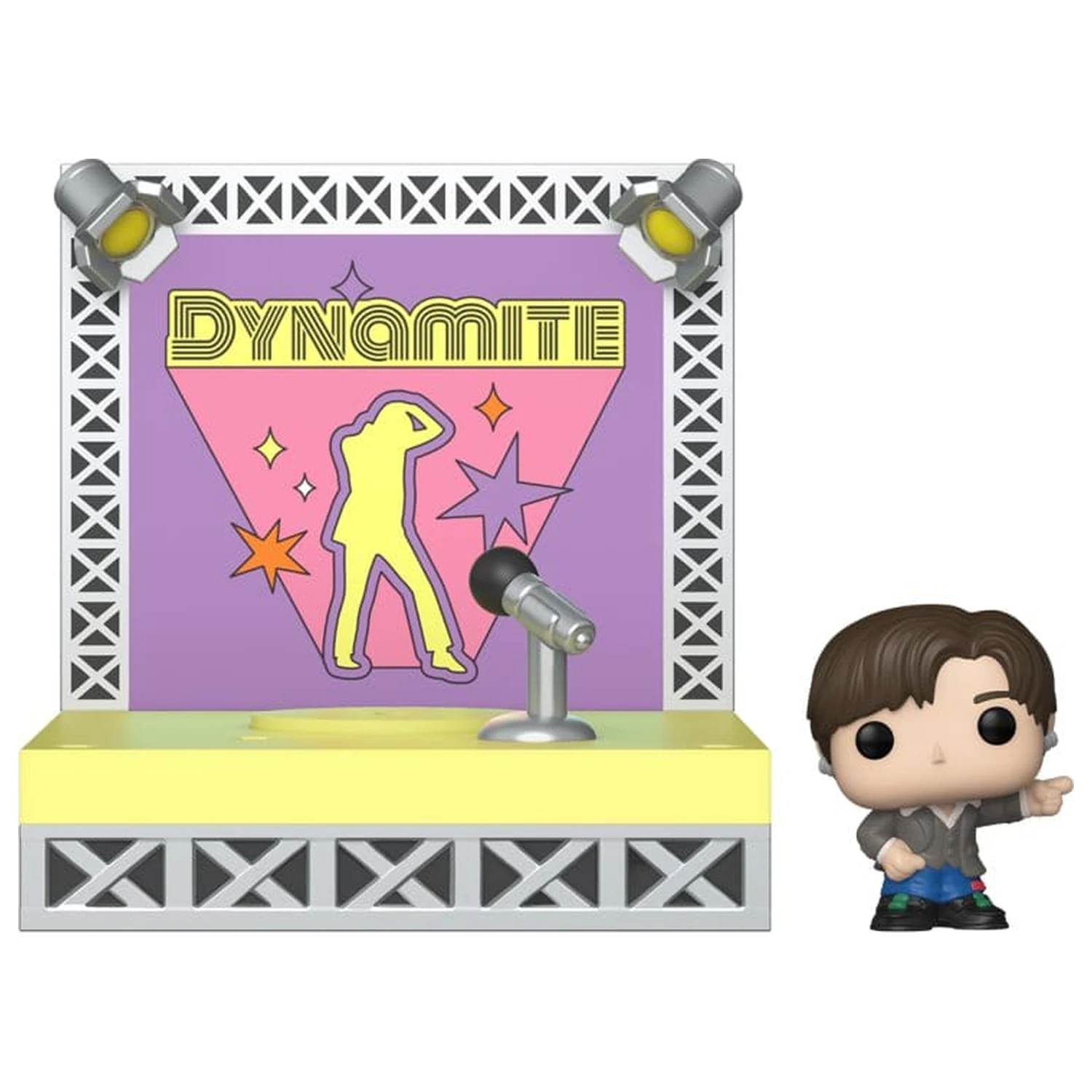 BTS Bitty Funko POP! Stages Vinyl figura Suga (Dynamite) 2,5 cm termékfotó