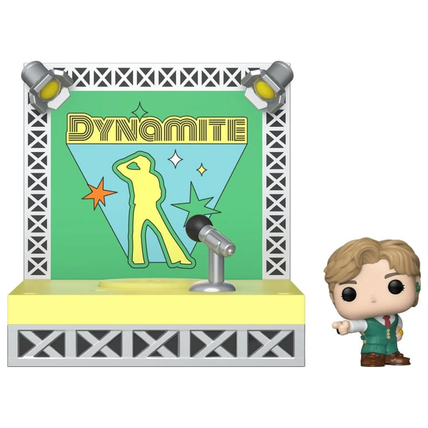 BTS Bitty Funko POP! Stages Vinyl figura V (Dynamite) 2,5 cm termékfotó