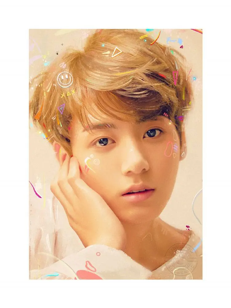BTS Fine Art Print Love Yourself: Jung Kook poszter 46 x 61 cm termékfotó