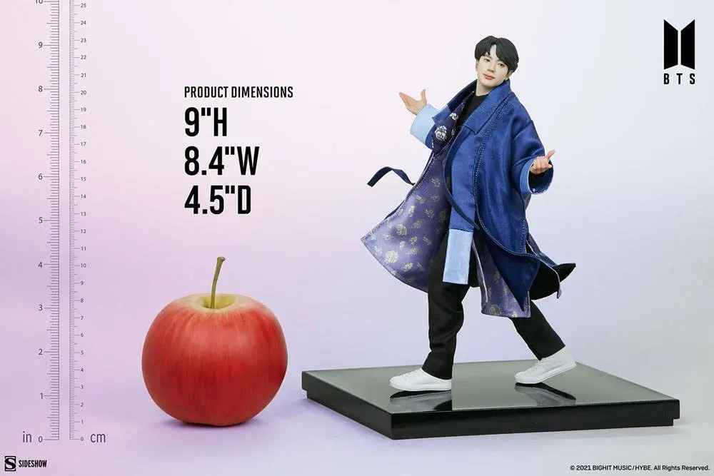 BTS Idol Collection Jin Deluxe PVC szobor figura 23 cm termékfotó