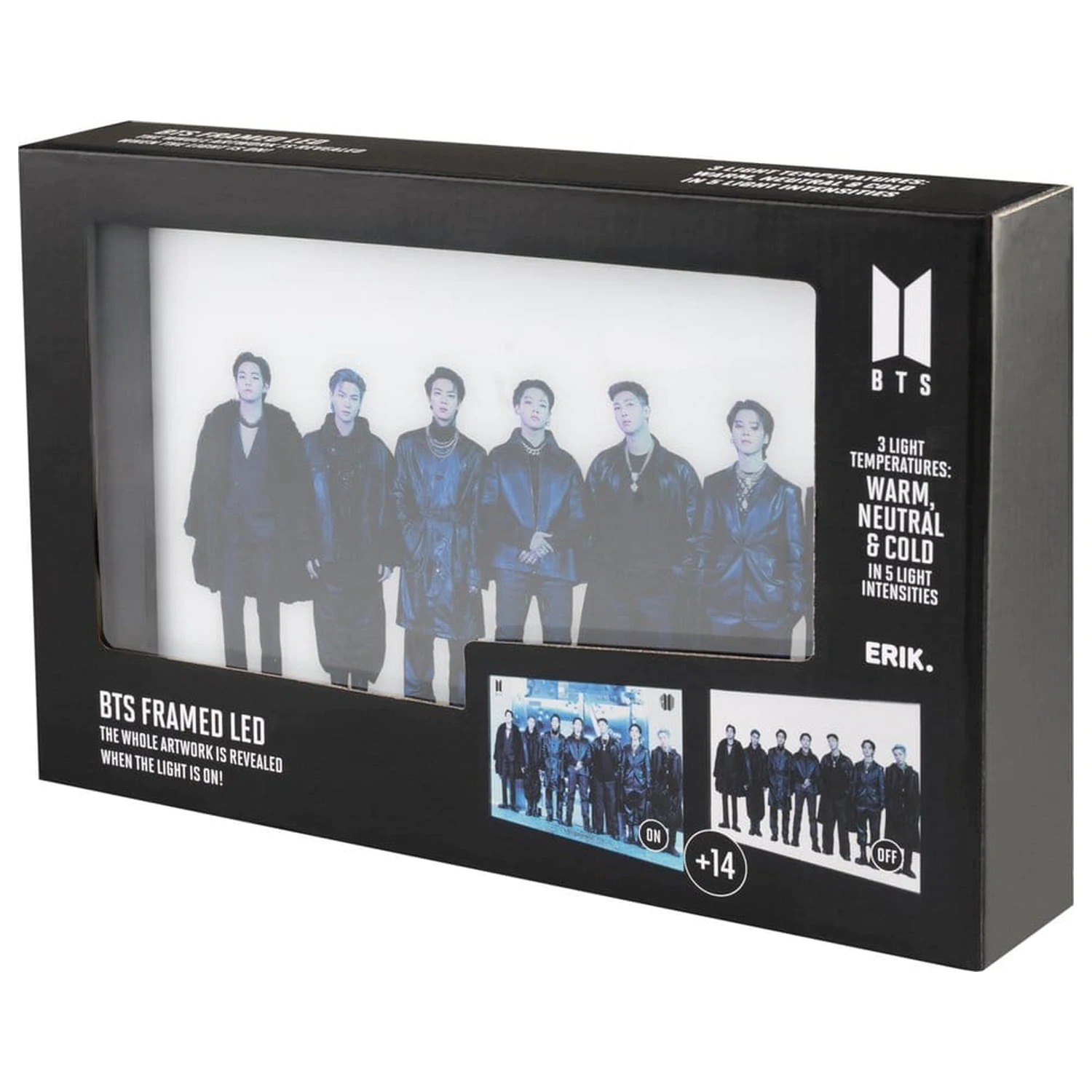BTS Keretezett LED-es kép termékfotó