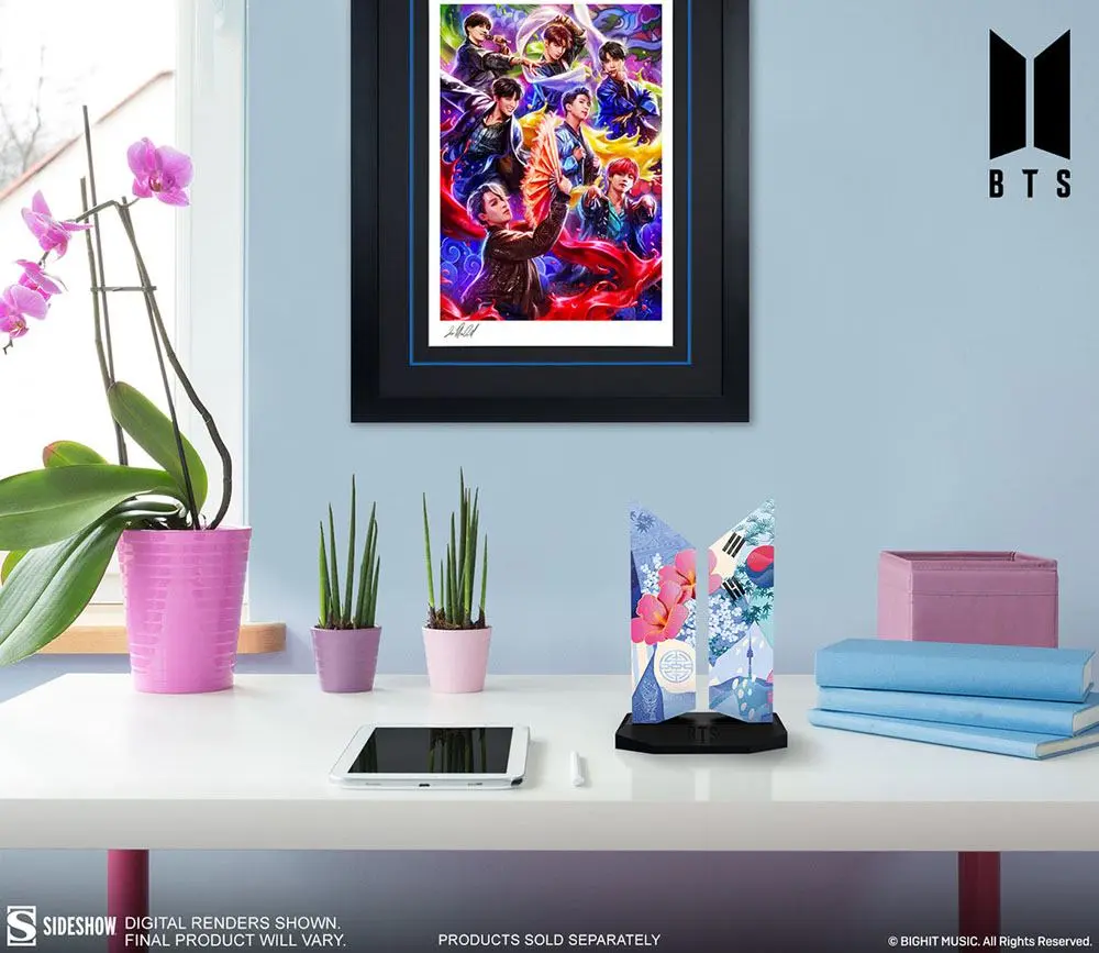 BTS Logo szobor: Seoul Edition 18 cm termékfotó