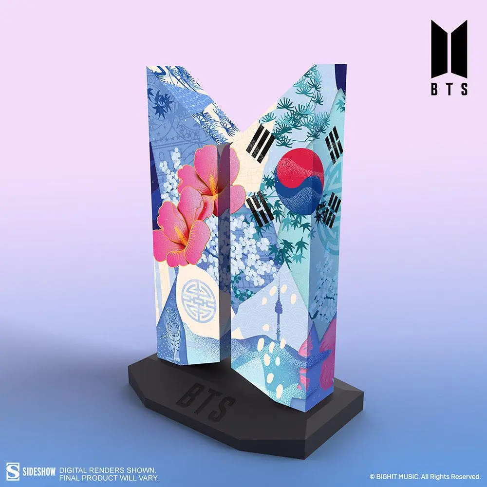 BTS Logo szobor: Seoul Edition 18 cm termékfotó