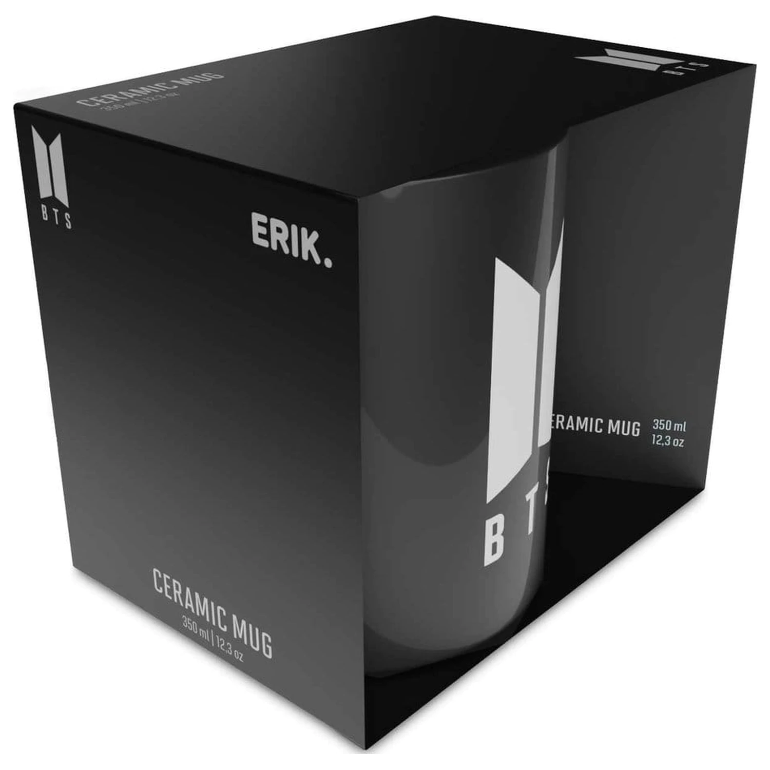 BTS Logo White bögre 350 ml termékfotó