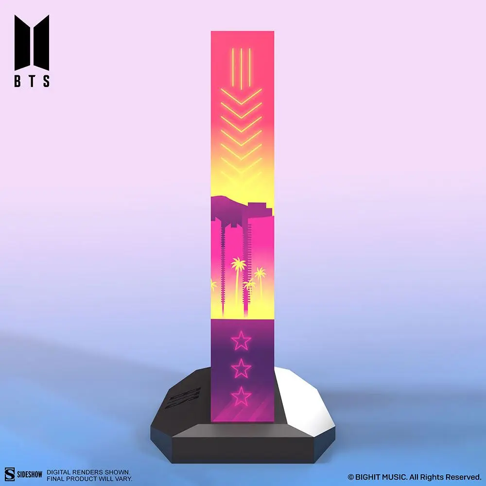 BTS szobor figura Premium BTS Logo: Las Vegas Edition 18 cm termékfotó