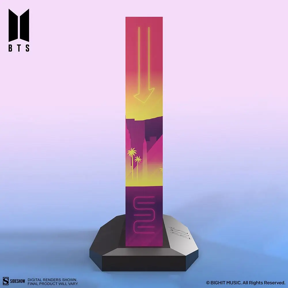 BTS szobor figura Premium BTS Logo: Las Vegas Edition 18 cm termékfotó