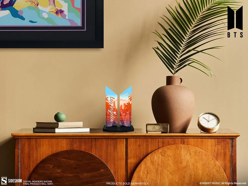 BTS szobor Premium BTS Logo: Los Angeles Edition figura 18 cm termékfotó