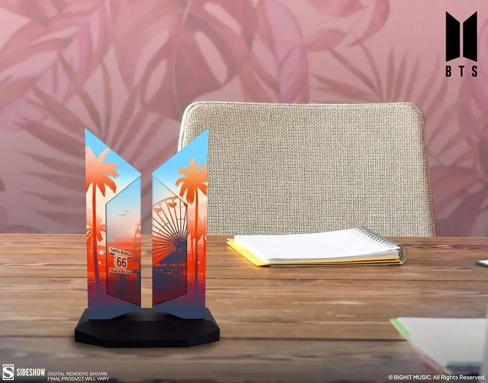 BTS szobor Premium BTS Logo: Los Angeles Edition figura 18 cm termékfotó