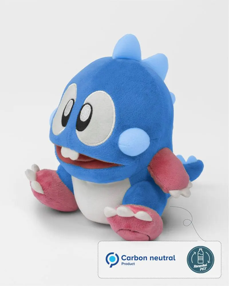 Bubble Bobble plüss figura Bob 21 cm termékfotó