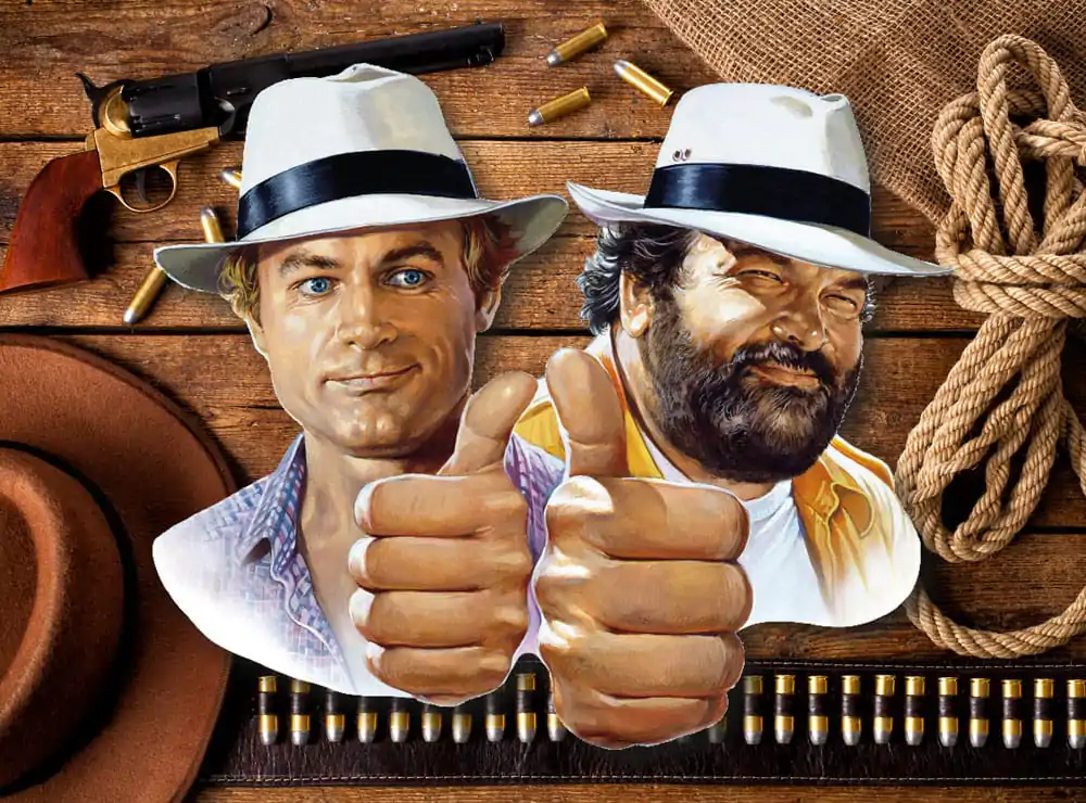 Bud Spencer & Terence Hill Hill + Spencer 3D fémtábla 45 x 45 cm termékfotó