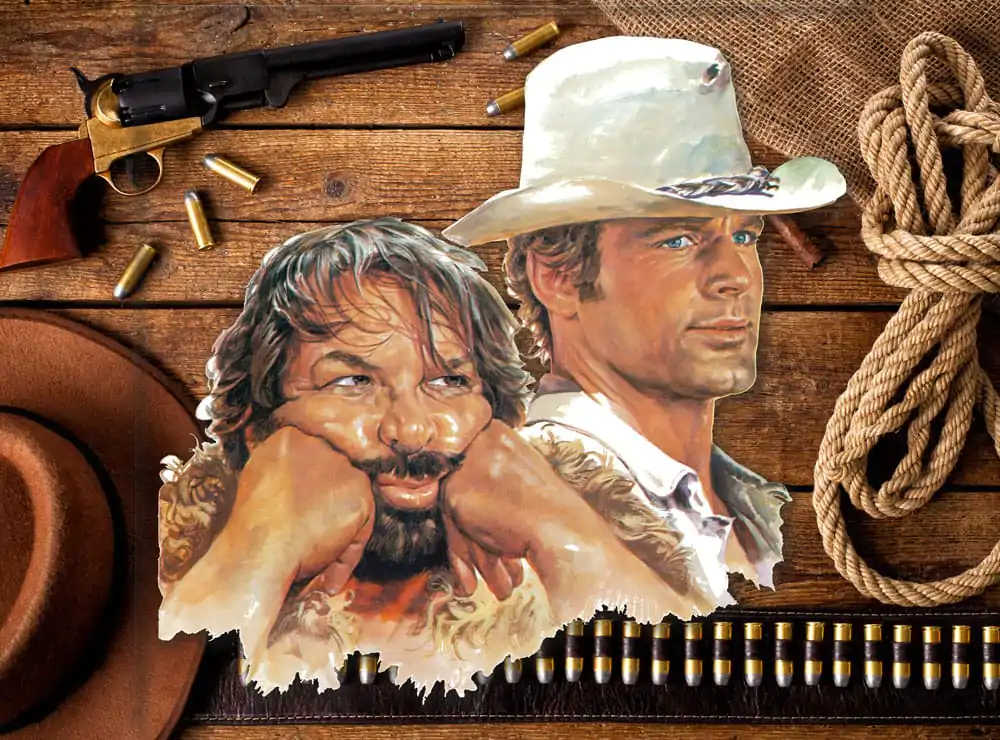 Bud Spencer & Terence Hill Bud & Terence 3D fémtábla 45 x 45 cm termékfotó