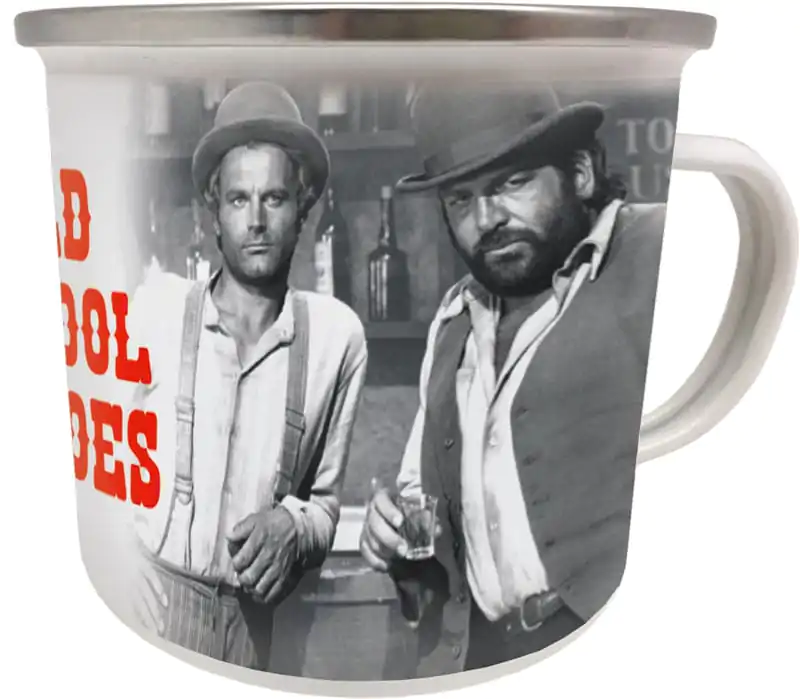 Bud Spencer & Terence Hill Enamel Mug Old School Heroes termékfotó