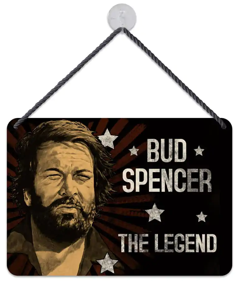 Bud Spencer The Legend fémtábla 16,5 x 11,5 cm termékfotó