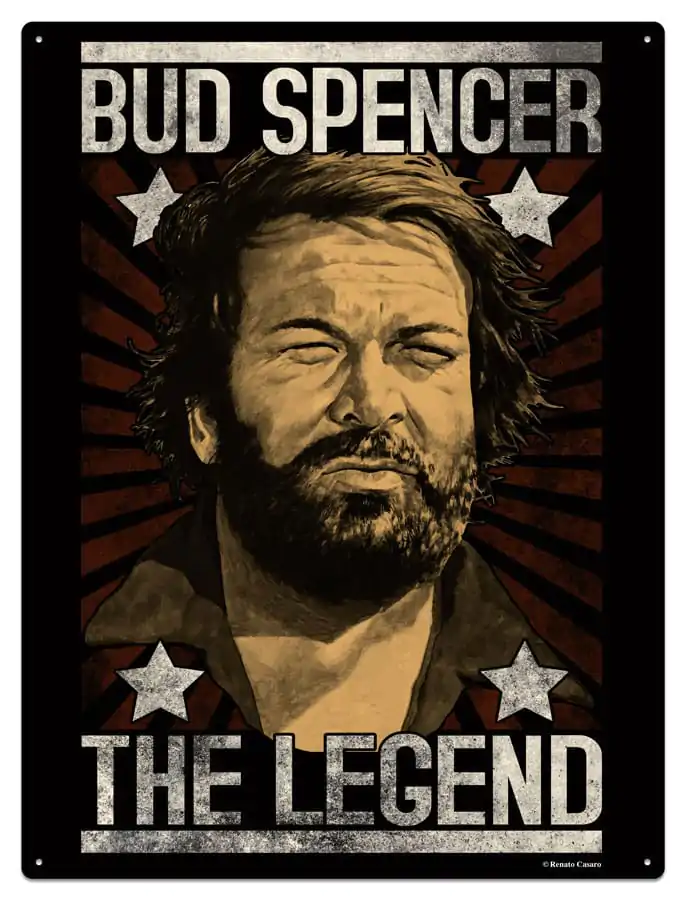 Bud Spencer The Legend fémtábla 20 x 30 cm termékfotó