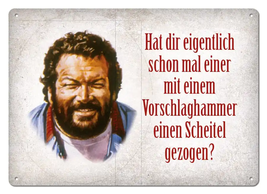 Bud Spencer Vorschlaghammer fémtábla 10 x 15 cm termékfotó