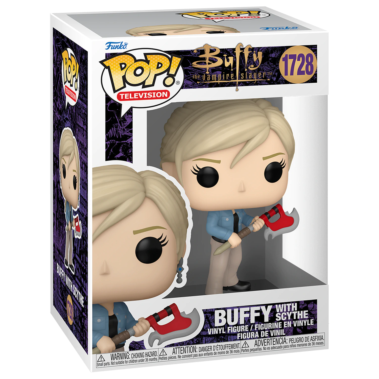 Buffy the Vampire Slayer Funko POP! TV Vinyl figura Buffy w/Scythe 9 cm termékfotó