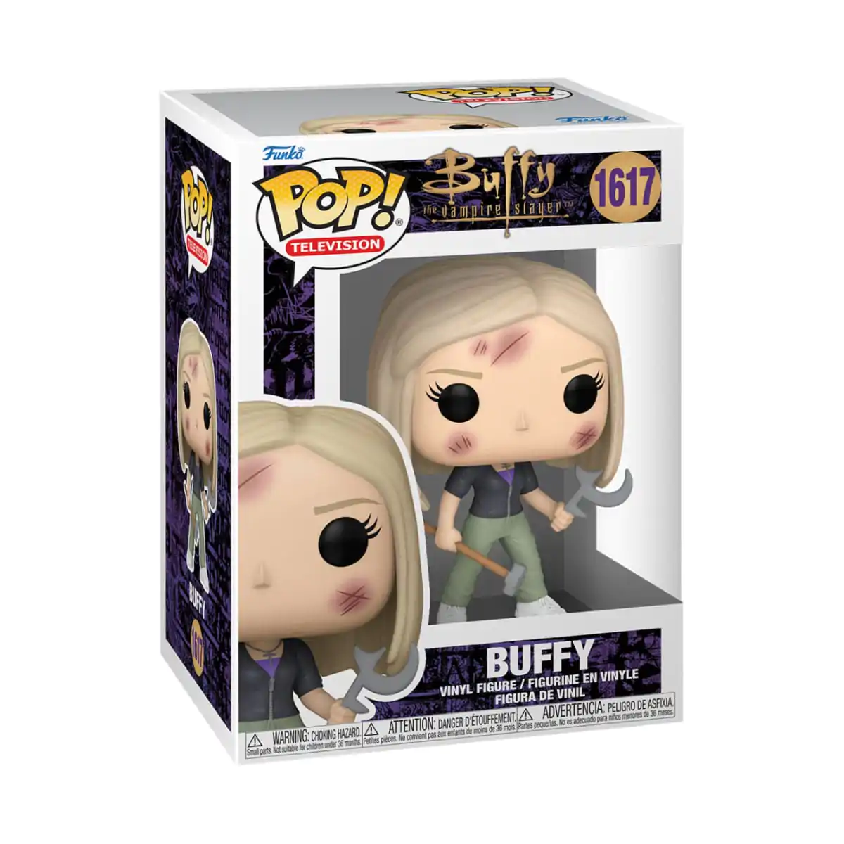 Buffy the Vampire Slayer Funko POP! TV Vinyl figura Buffy w/Weapons 9 cm termékfotó