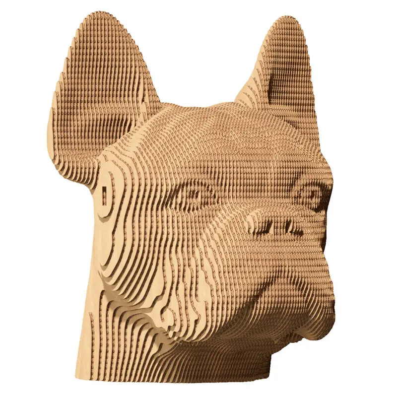Buldog 3D karton puzzle 131db-os termékfotó