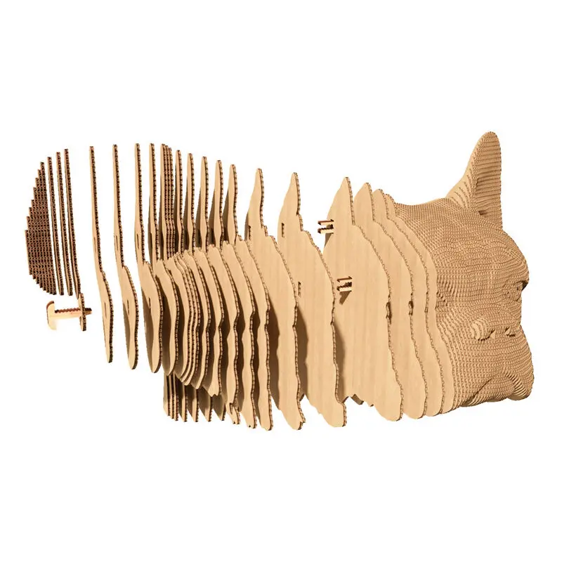 Buldog 3D karton puzzle 131db-os termékfotó
