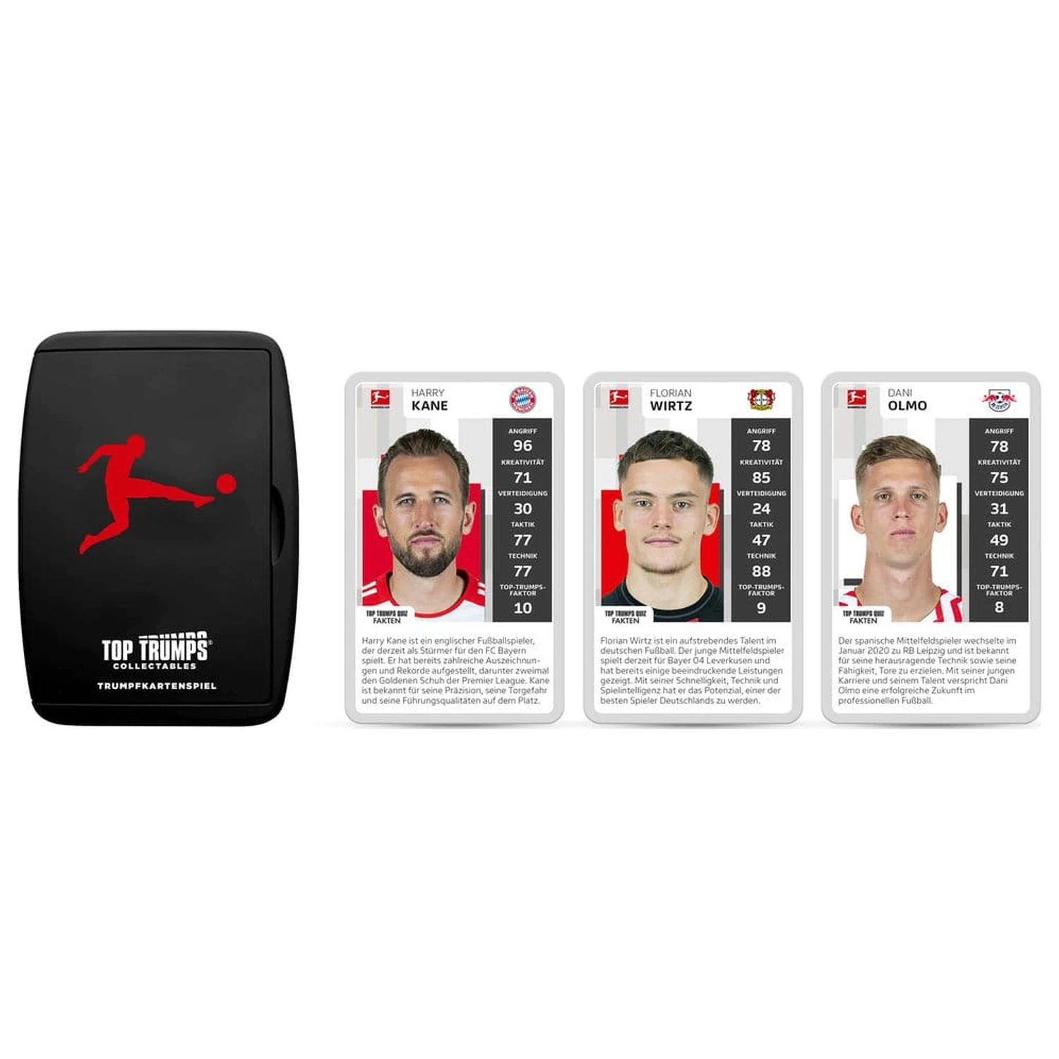 Bundesliga 2 Edition Top Trumps Collectables német nyelvű kártyajáték  termékfotó