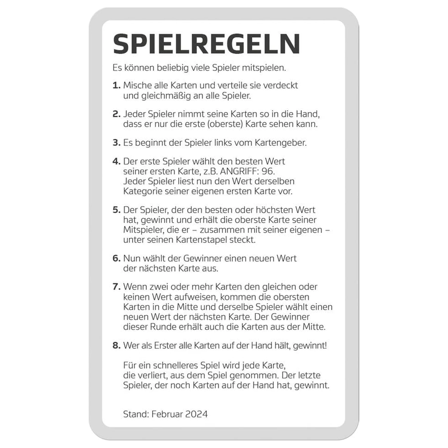 Bundesliga 2 Edition Top Trumps Collectables német nyelvű kártyajáték  termékfotó