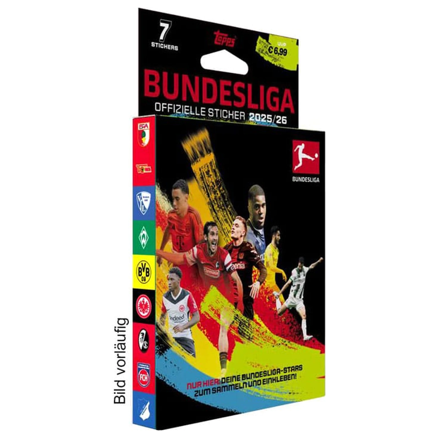 Bundesliga 2025/26 matrica csomag termékfotó