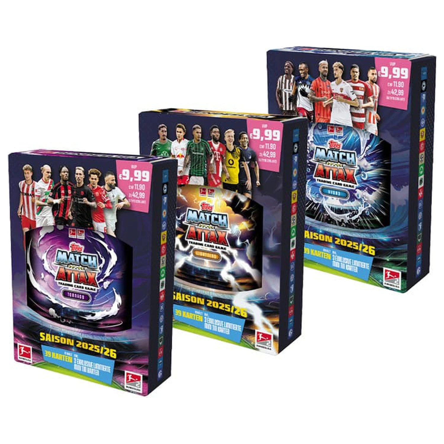 Bundesliga Match Attax Trading Cards 2025/26 Mini Tin kártyacsomag  termékfotó
