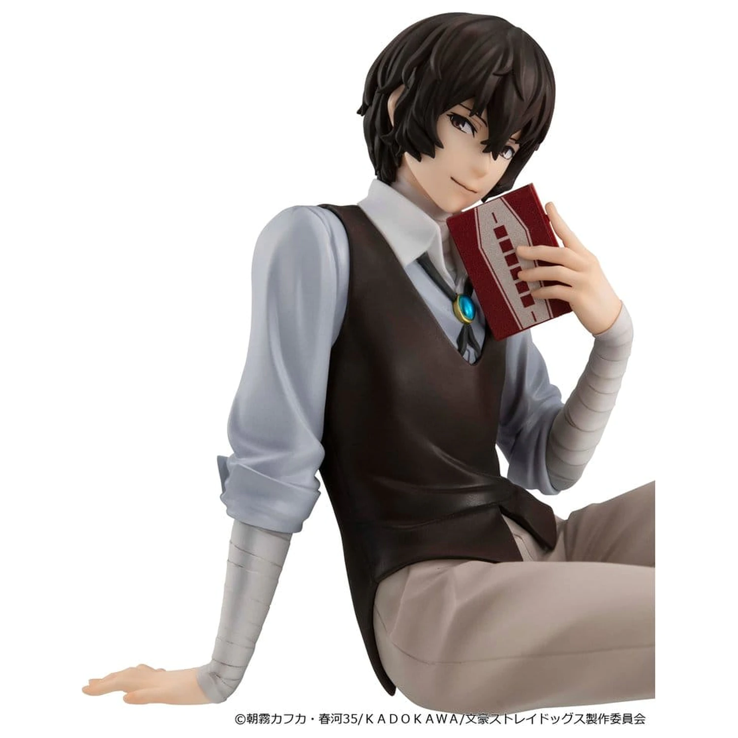 Bungo Stray Dogs G.E.M. Series PVC figura Dazai san Palm Size termékfotó