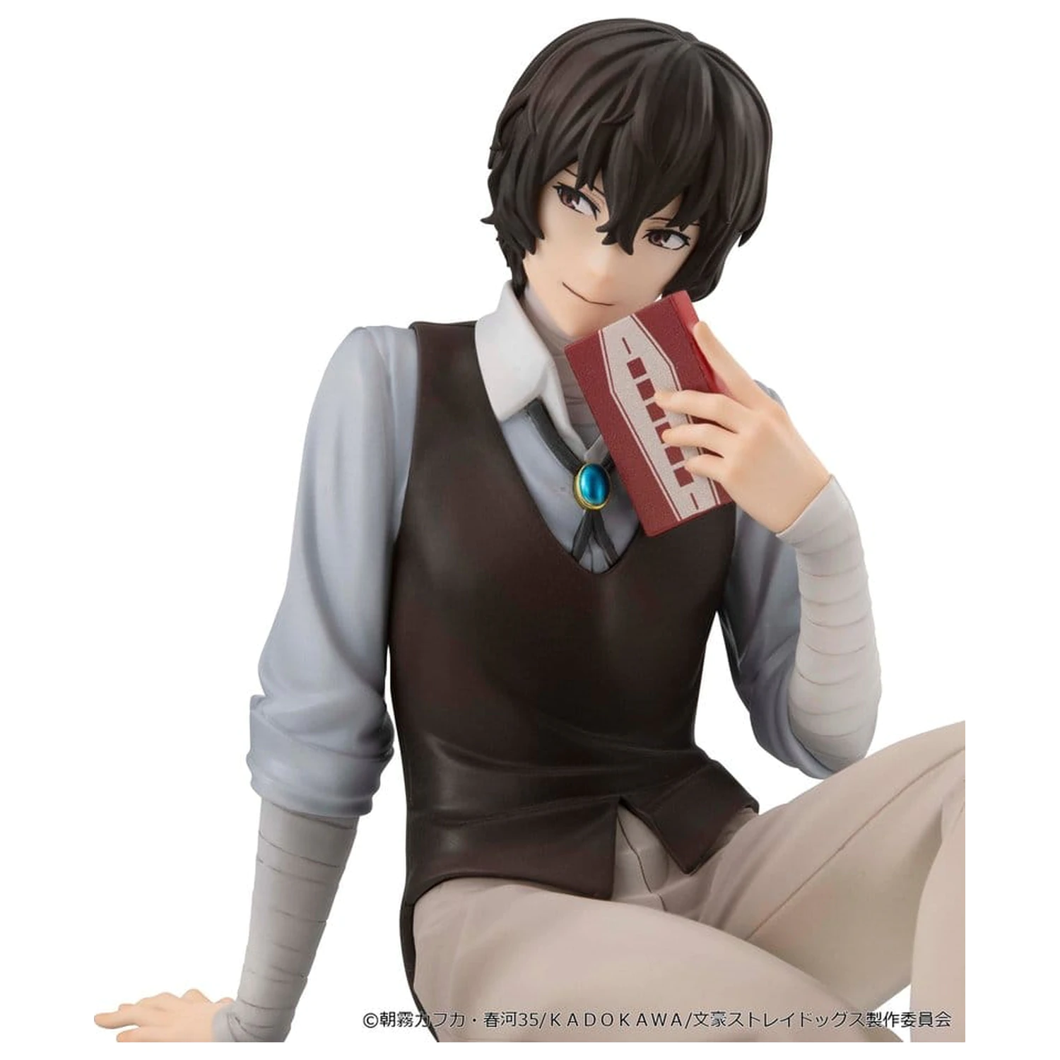 Bungo Stray Dogs G.E.M. Series PVC figura Dazai san Palm Size termékfotó