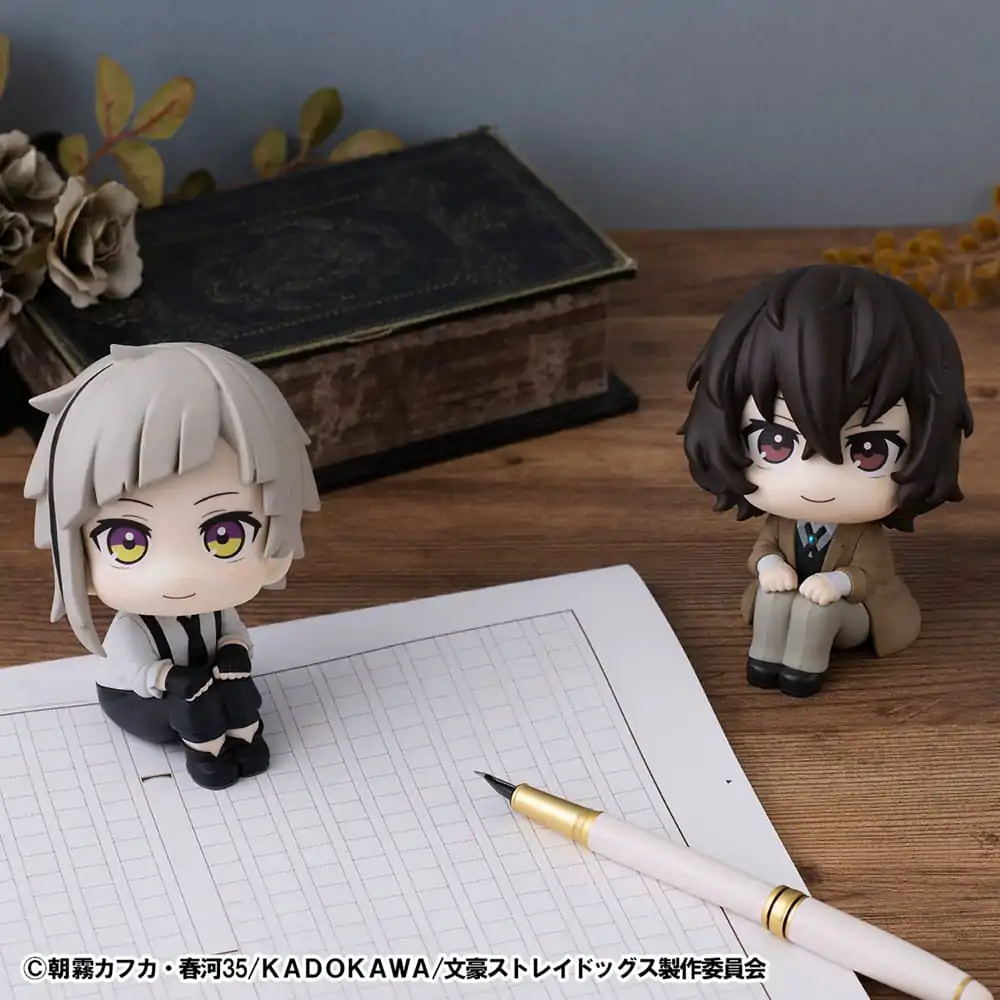Bungo Stray Dogs Look Up Atsushi Nakajima &amp; Osamu Dazai PVC szobor figura csomag (with gift) 11 cm termékfotó