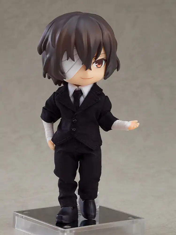 Bungo Stray Dogs Nendoroid Doll figura Osamu Dazai: Dark Era Ver. 14 cm termékfotó