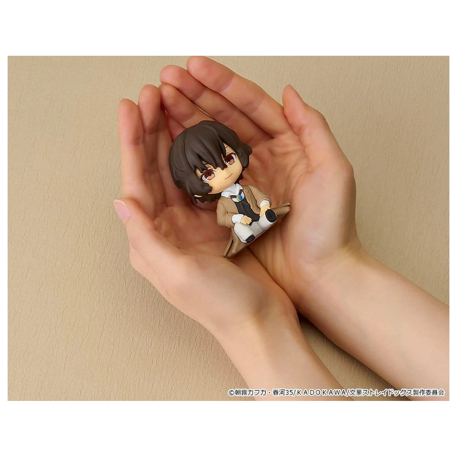 Bungo Stray Dogs Nendoroid Plus Mini figura Osamu Dazai 8 cm termékfotó