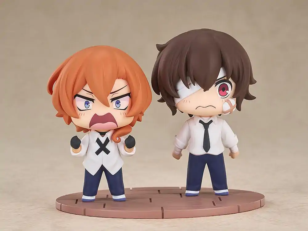 Bungo Stray Dogs Wan! Osamu Dazai & Chuya Nakahara: Fourteen-Year-Old Ver. Chibi figurák 8 cm termékfotó