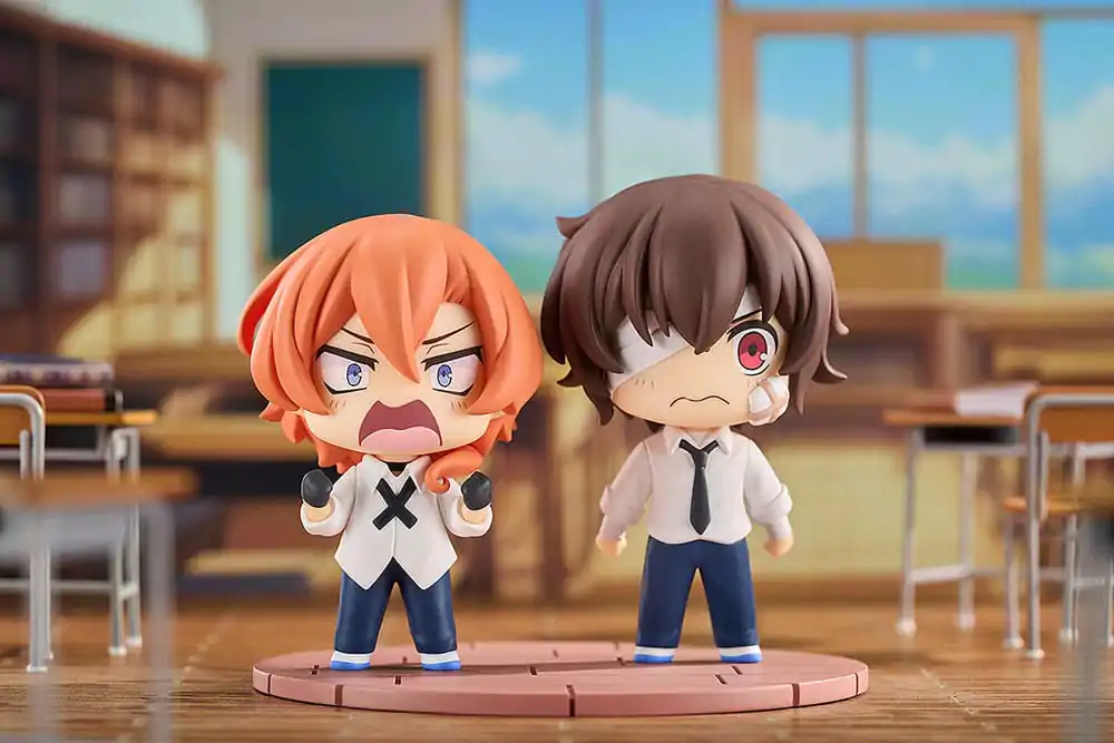 Bungo Stray Dogs Wan! Osamu Dazai & Chuya Nakahara: Fourteen-Year-Old Ver. Chibi figurák 8 cm termékfotó