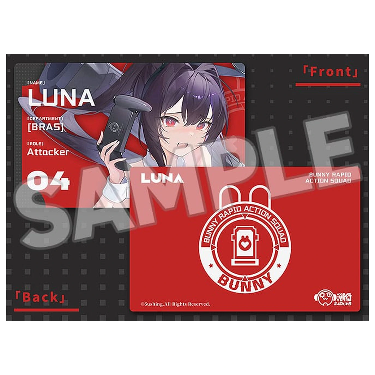 Bunny Rapid Action Squad akciófigura 1/12 Attacker Runa 16 cm  termékfotó