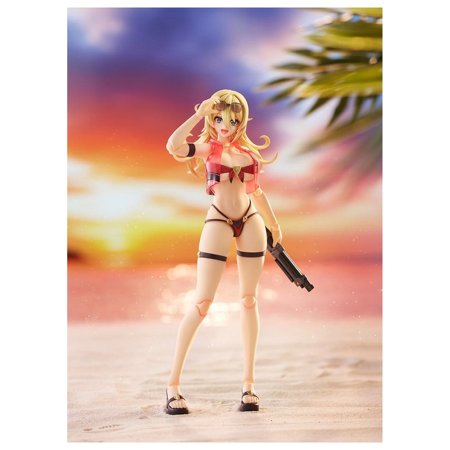 Bunny Suit Planning figma akciófigura Veronica Sweetheart: Swimsuit Ver. 15 cm termékfotó