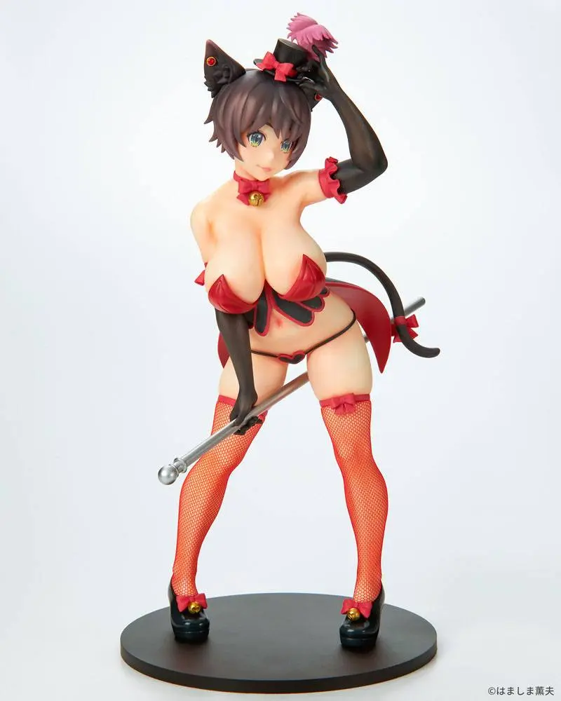 Burlesque Cat 1/7 Bell Black Cat Ver. PVC szobor figura 25 cm termékfotó