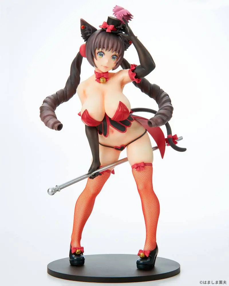 Burlesque Cat 1/7 Bell Black Cat Ver. PVC szobor figura 25 cm termékfotó